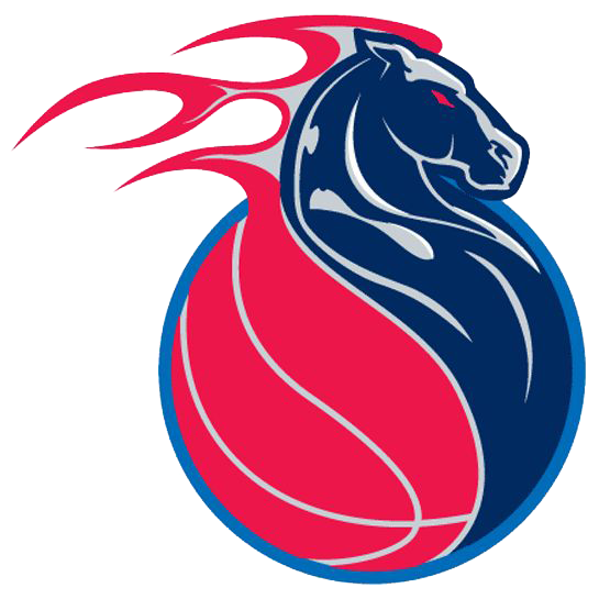 Detroit Pistons Png Image (white, navy, red)