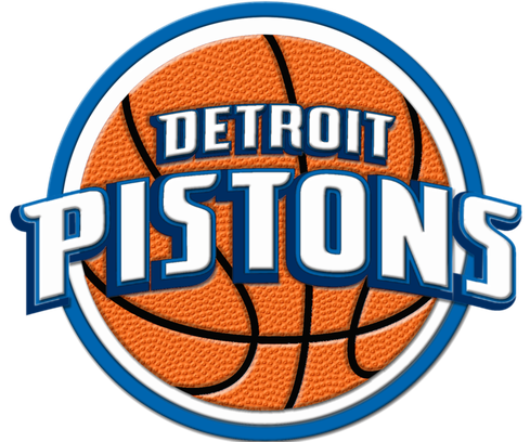 Detroit Pistons Png Transparent Image (chocolate, black, white)