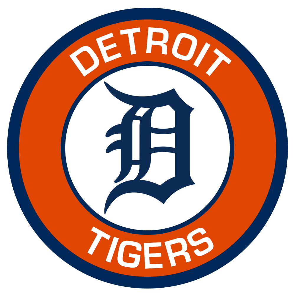 Detroit Tigers Logo No Background (chocolate, navy, white)