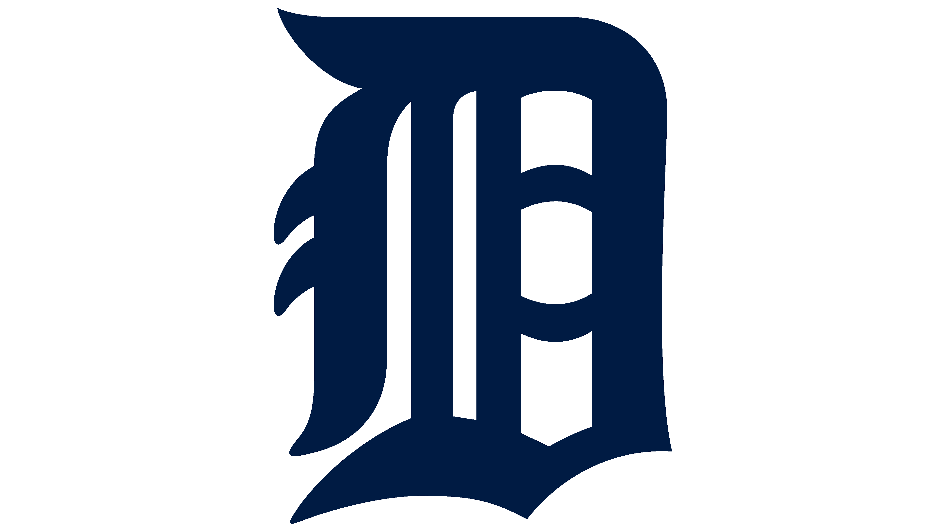 Detroit Tigers Logo Png File (navy, gray)