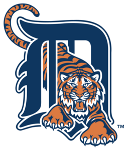 Detroit Tigers Logo Png Image (navy, chocolate, gray, white)