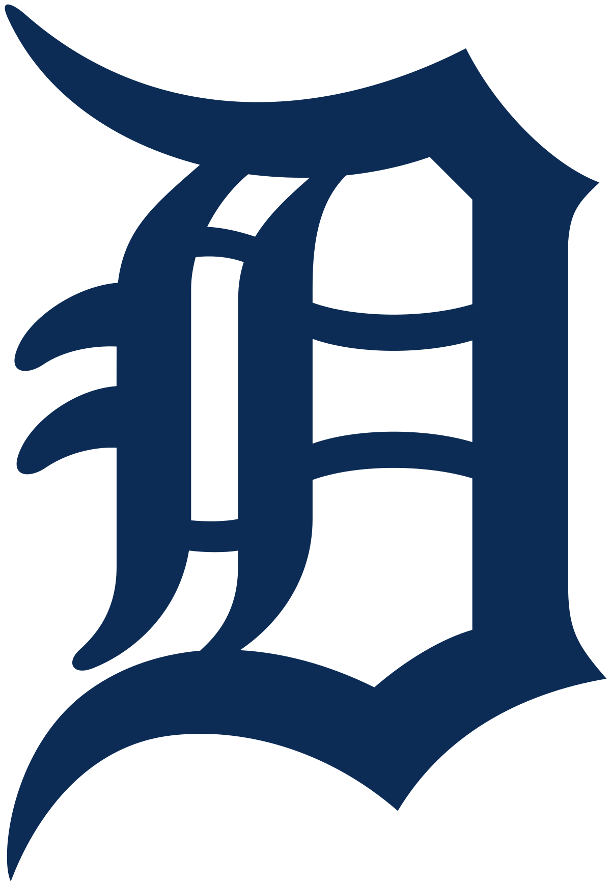 Detroit Tigers Logo Png Images Hd (black, navy)