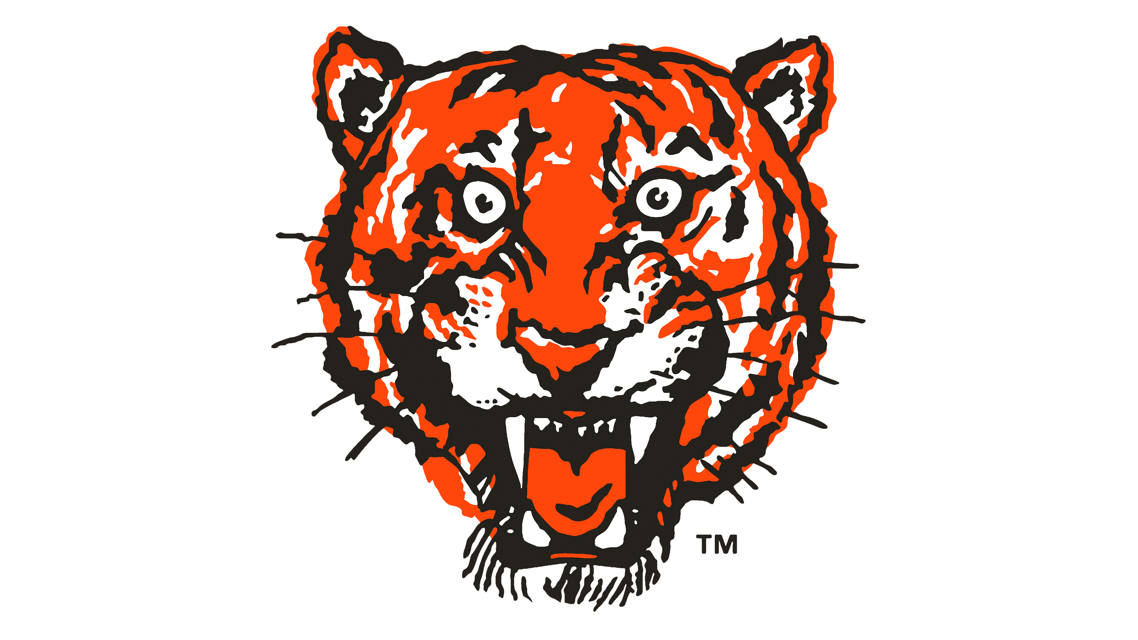 Detroit Tigers Logo Png Pic (chocolate, gray, white)