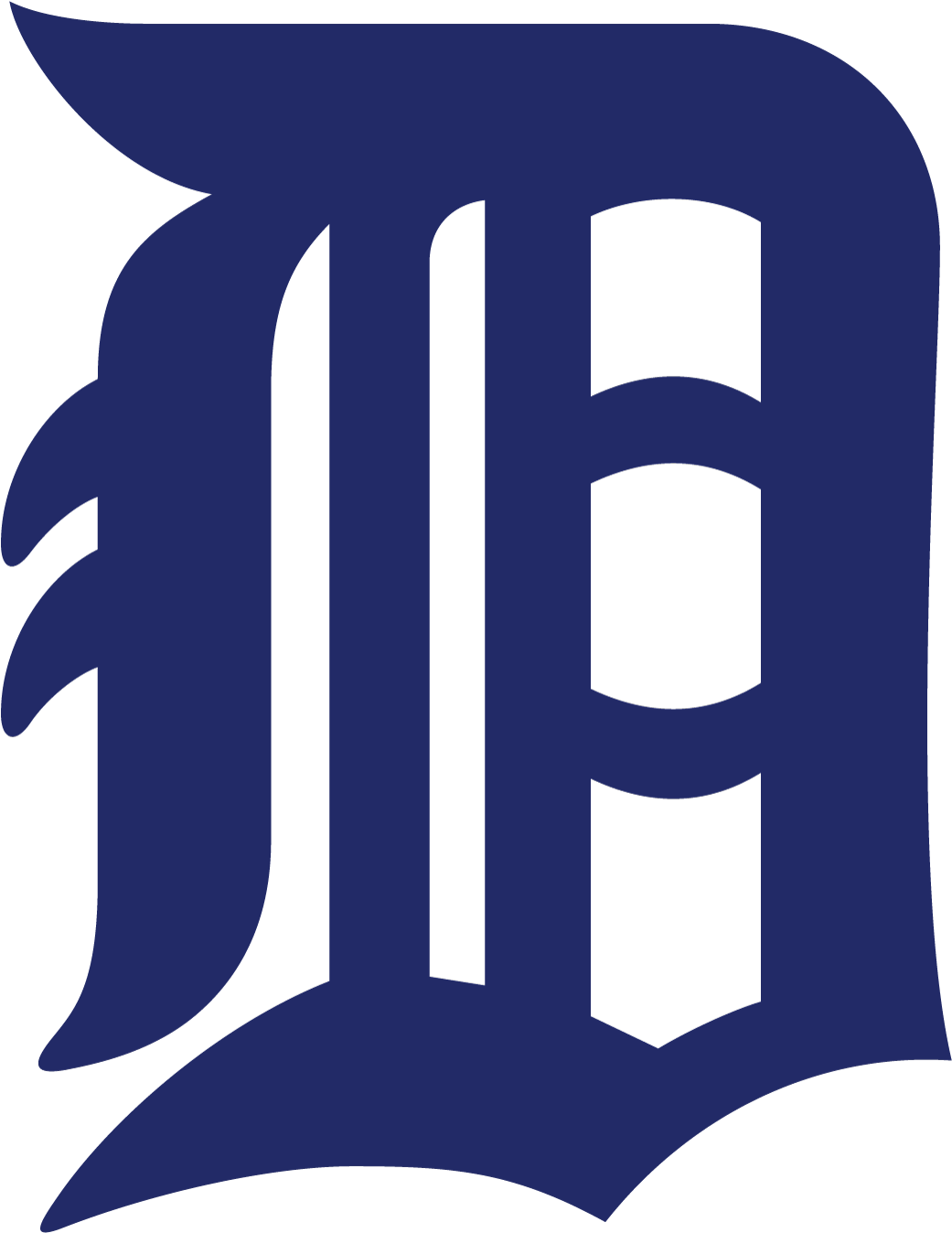 Detroit Tigers Png Transparent (black, navy)