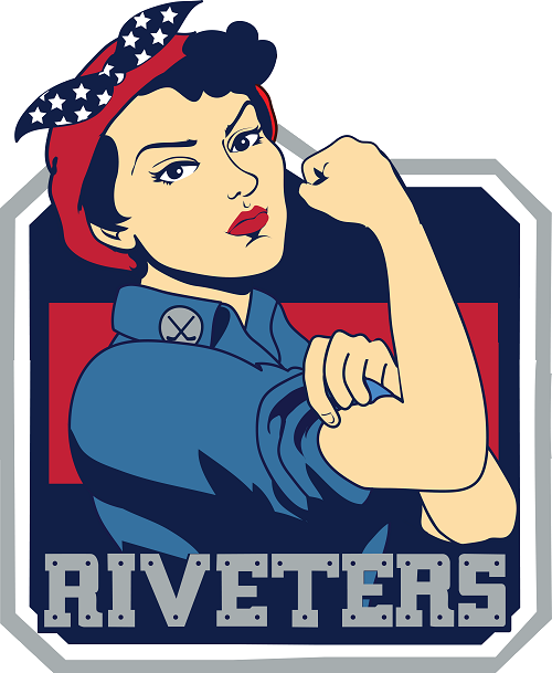 Metropolitan Riveters Png (pink, silver, teal, white, navy)