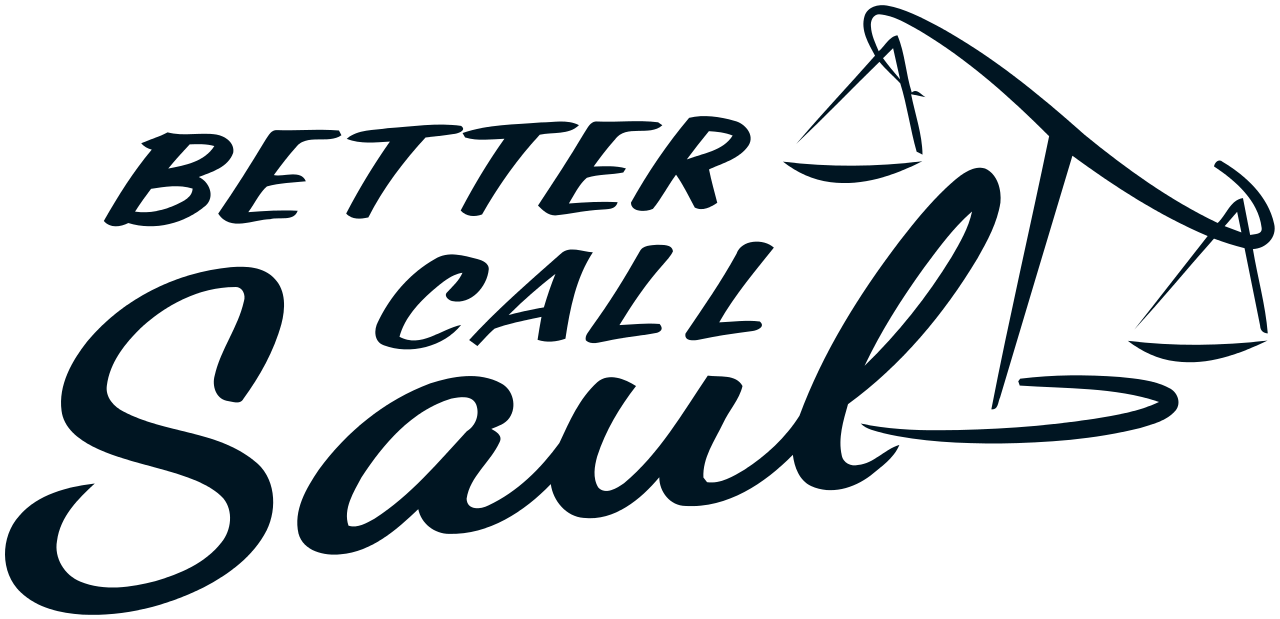 Better Call Saul Logo Transparent Png (black)