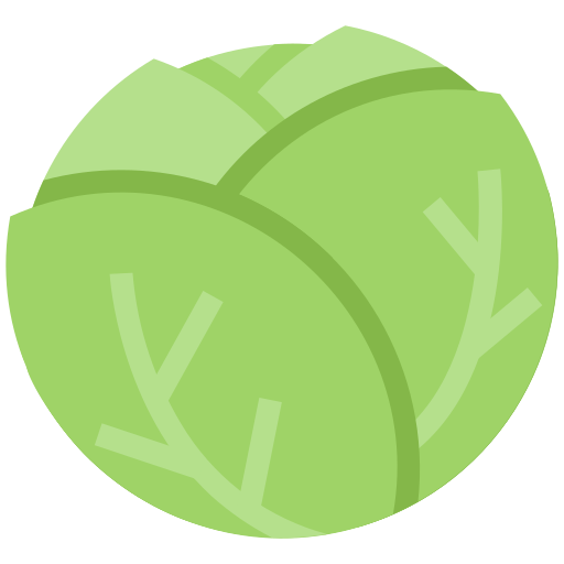 Lettuce Vegetable Healthy Organic Food Icon Free Transparent Png Icon Download (gray, silver, black)