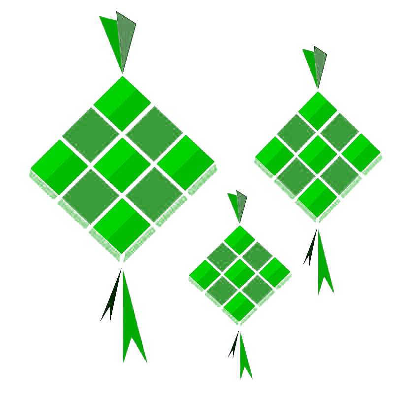 Ketupat Dish Png Hd (white, green, lime)