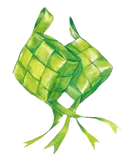 Ketupat Png Photos (black)