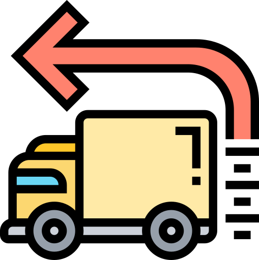 Return Delivery Failed Distribution Service Icon Free Transparent Png Icon Download (salmon, beige, black, gray, chocolate)