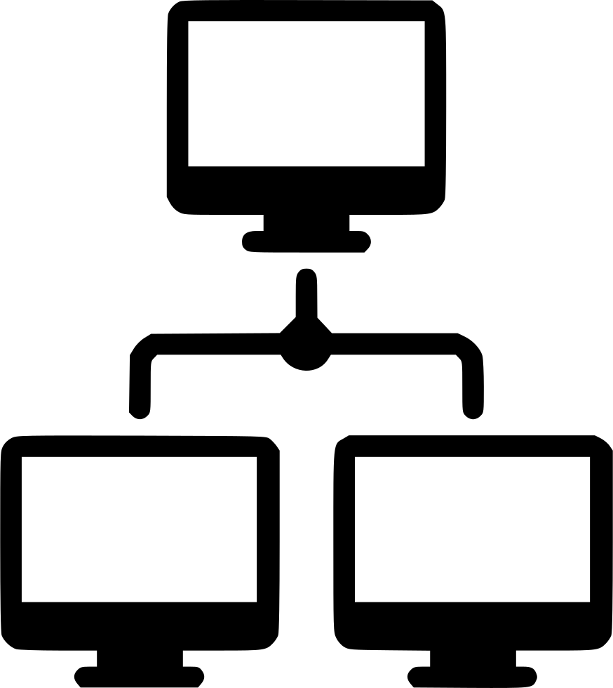 Network Computer Png Free Download (white, gray, lavender, black, silver)