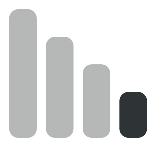 Network Cellular Signal Weak Rtl Free Transparent Png Icon Download (black)