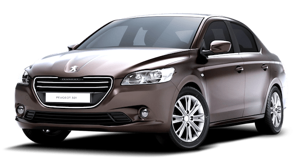 Peugeot 208 2019 Png File (gray, white, black)