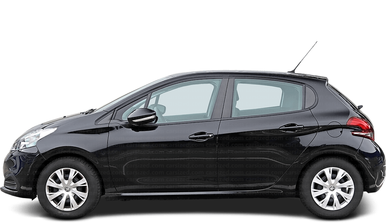 Peugeot 208 2019 Png Photo (black, silver)