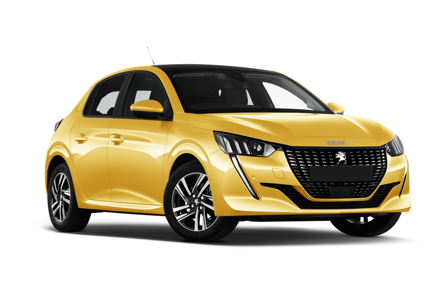 Peugeot 208 2019 Png Pic (black)