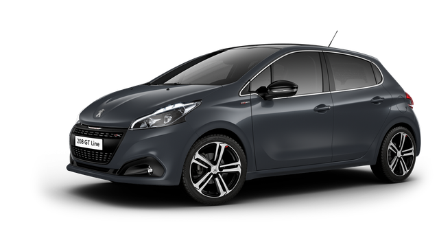 Peugeot 208 2019 Png Transparent (black)