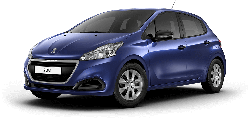 Peugeot 208 2019 Transparent Png (black)