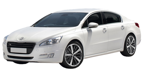 Peugeot 508 Png Hd Isolated (black, silver)