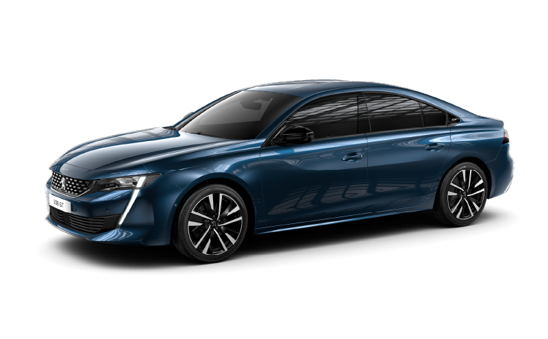 Peugeot 508 Png Isolated File (white, indigo, gray, black)