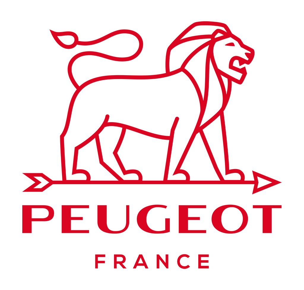 Peugeot Logo Png Photo (red, white, salmon, beige)