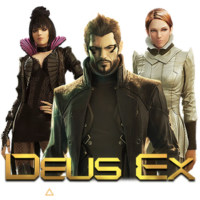 Deus Ex Logo Png Transparent (black)