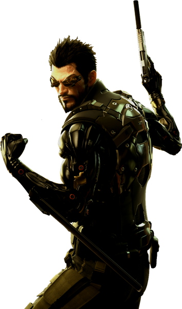 Deus Ex Png Isolated File (black)