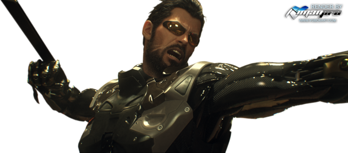 Deus Ex Png Isolated Hd (black)