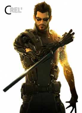 Deus Ex Png Isolated Image (black)