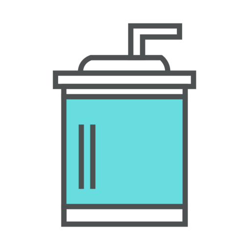 Beverages Free Png Icon (indigo, black, white, mint, gray)