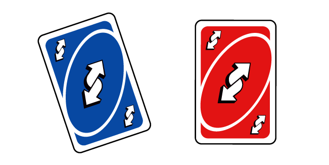 Reverse Uno Png Free Download (red, black, silver, teal, white)