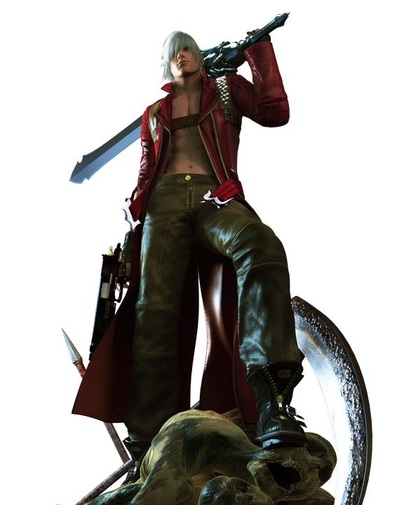 Devil May Cry Png Pic (black, white)