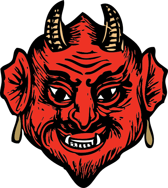 Devil Png File (black, red, white, chocolate)