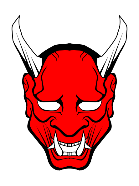 Devil Png Free Download (black, white, maroon, red)