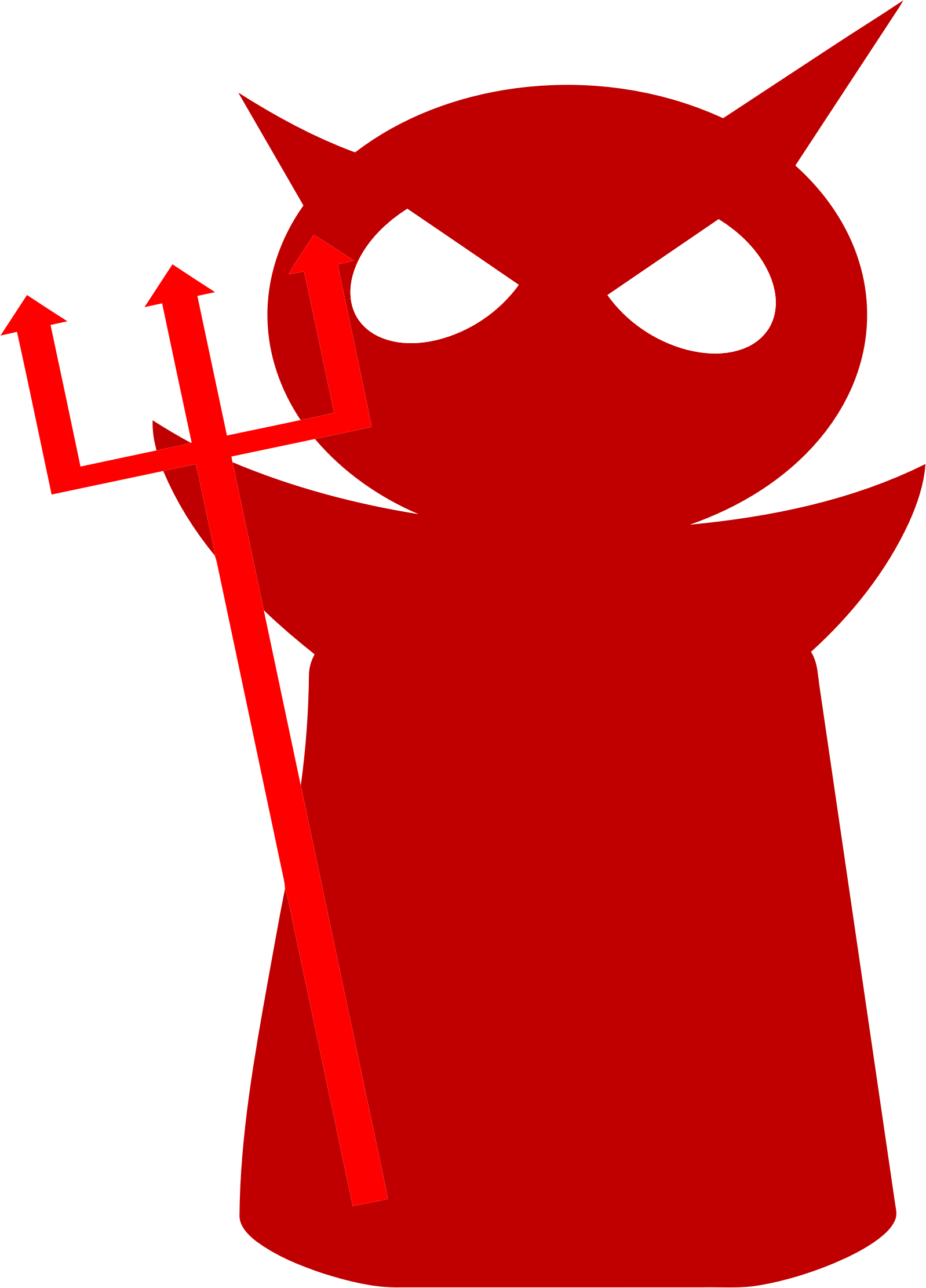 Devil Png Hd (black, maroon, white, red)