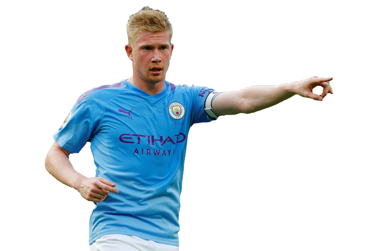 Kevin De Bruyne Png (teal, silver, lavender, black)