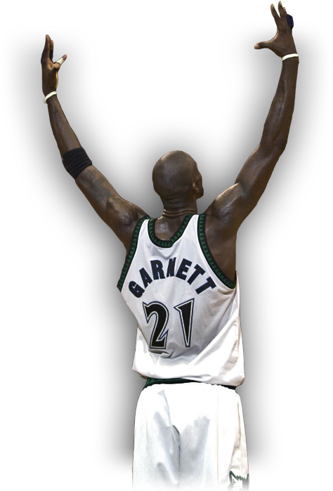 Kevin Garnett Png File (white, black)