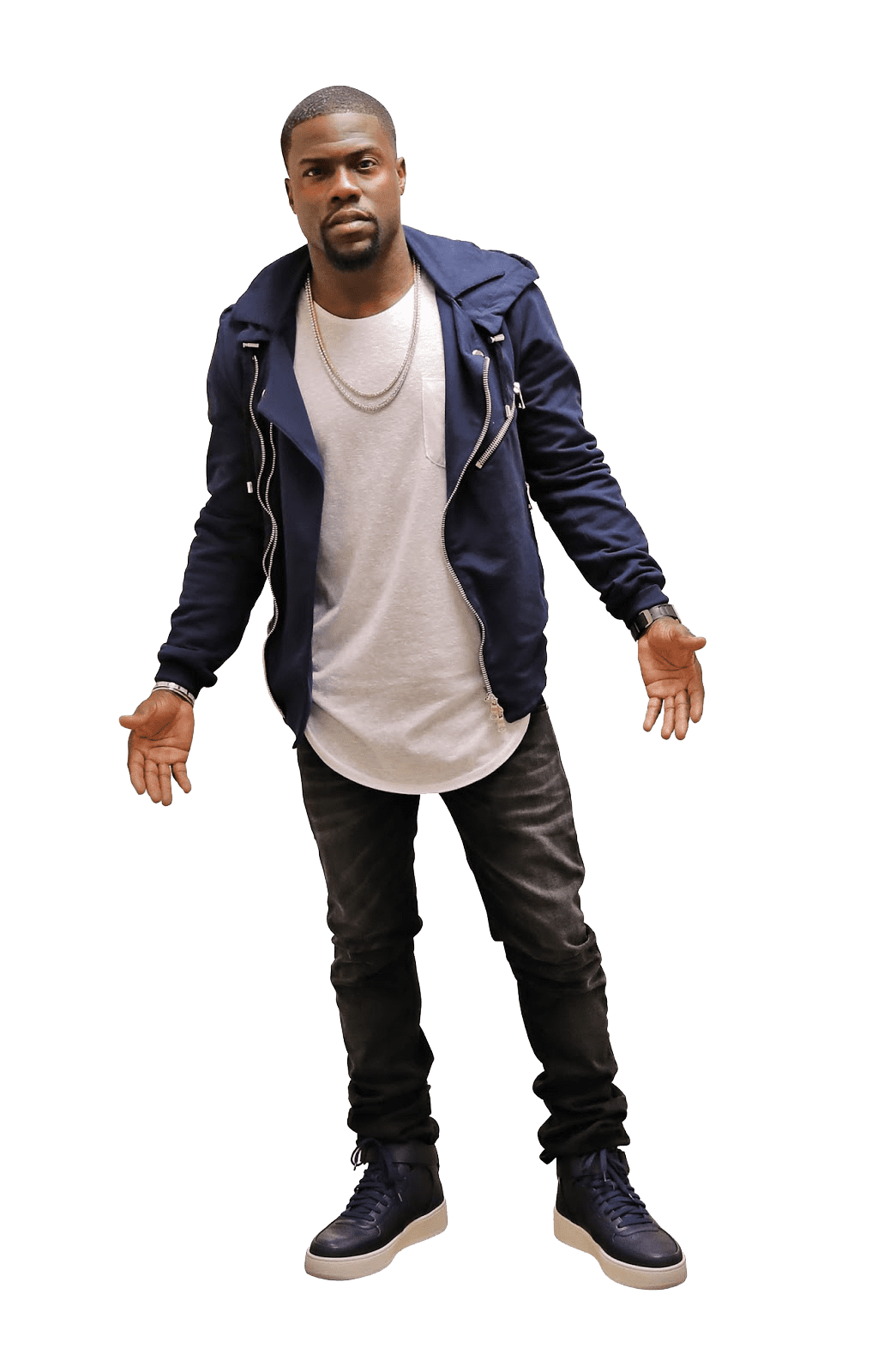 Kevin Hart Png Pic (gray, black)