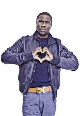 Kevin Hart Png (gray, black)