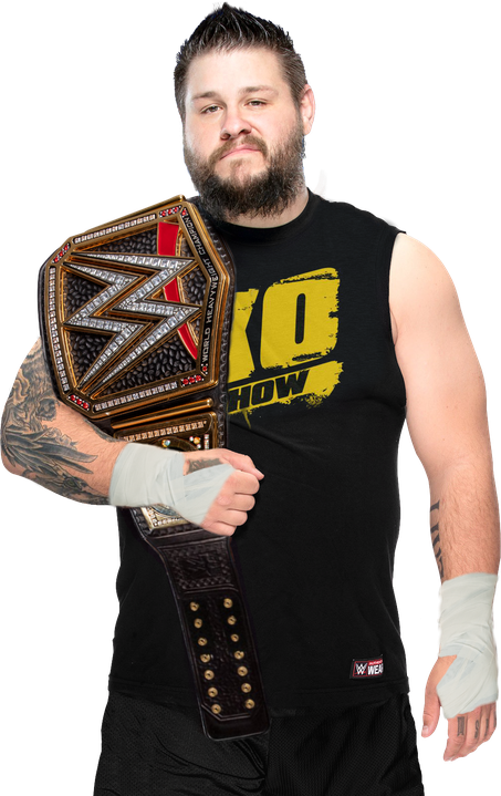 Kevin Owens Belt Transparent Background (black)