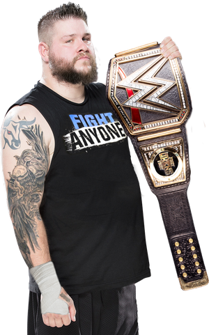 Kevin Owens Belt Transparent Png (black)