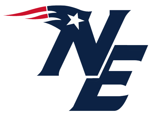 New England Patriots Png File (white, lavender, navy, black)