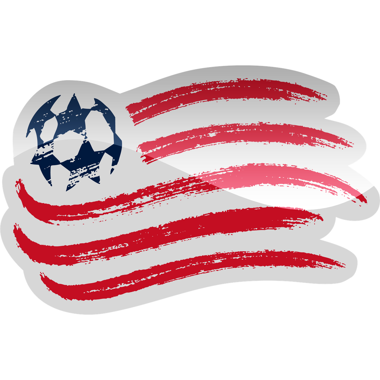 New England Revolution Png (red, silver, lavender, black)