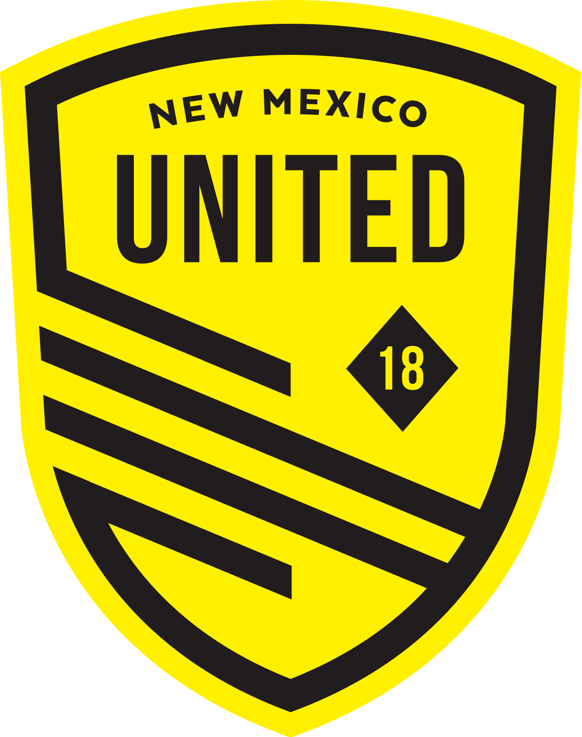 New Mexico United Png File (yellow, black)