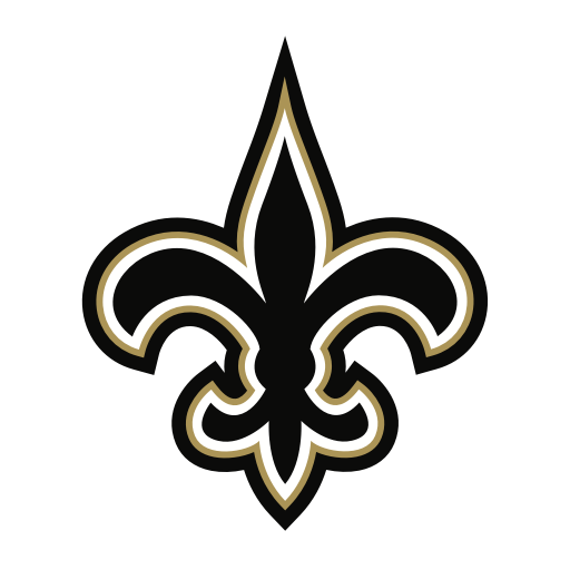 New Orleans Gold Png File (white, black)