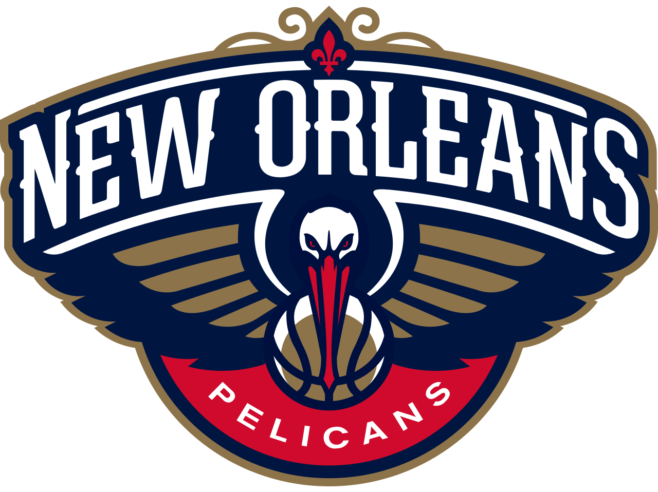 New Orleans Pelicans Png Photos (red, white, navy, black)