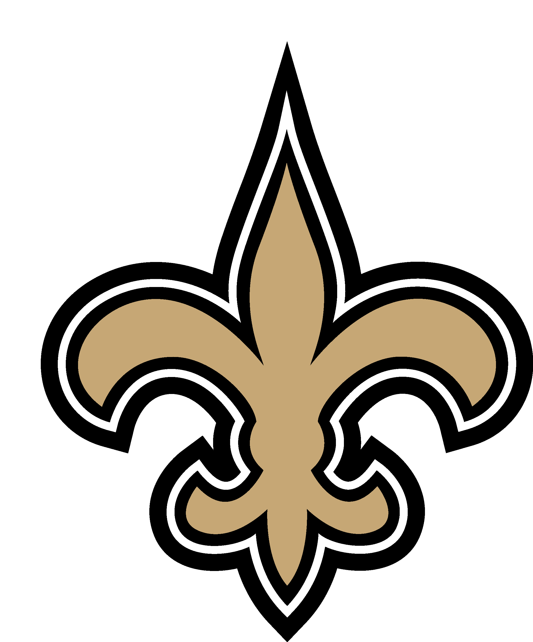 New Orleans Saints Png Hd Isolated (gray, black, salmon)