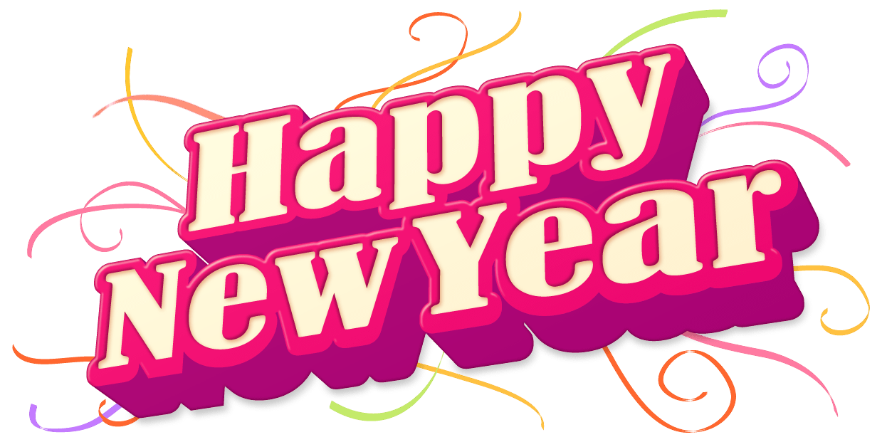 New Year And Both Png Hd (beige, purple, black)