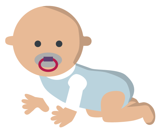 New Year Baby Png Picture (white, silver, pink)