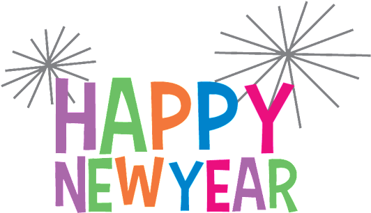 New Year Day Png Picture (gray, black)