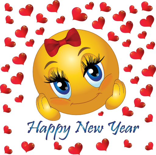 New Year Emoji Png Hd Isolated (chocolate, gold, black, orange, white)